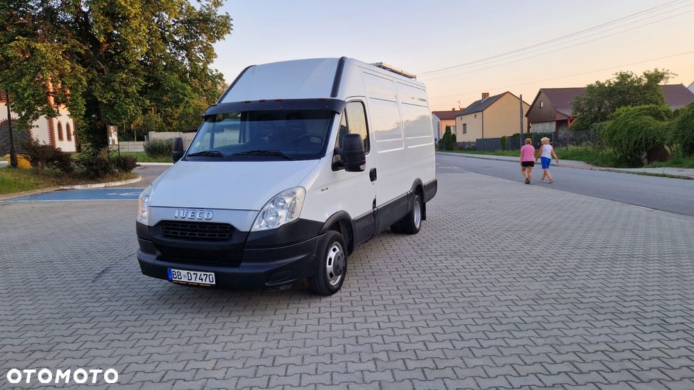 Iveco DAILY 35C13 Klima Elektryka Tempomat Na Bliźniaku Furgon 3os. Hak Serwis - 17