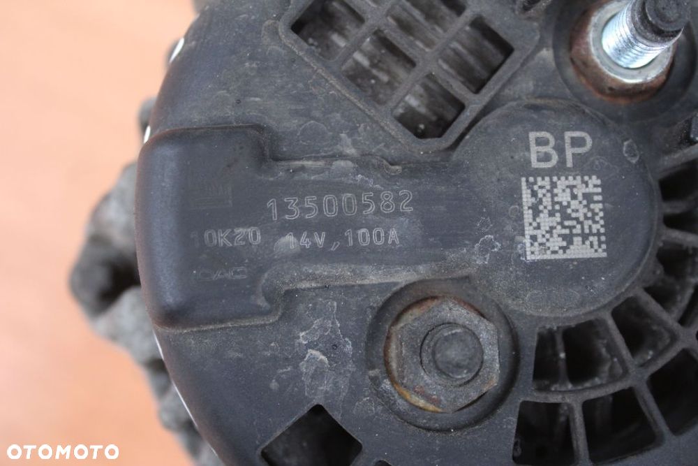 ALTERNATOR OPEL ASTRA J MERIVA B 1.4T 100A 13500582 - 3