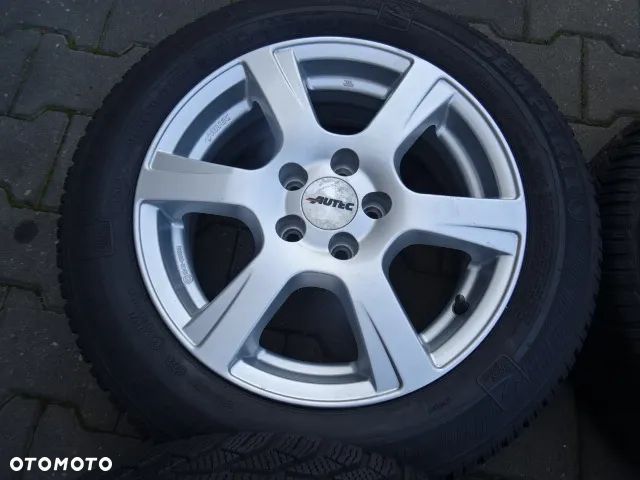 5x100x57 6Jx15 ET29 Seat Skoda VW Koła zimowe opony 185/60/15 - 3