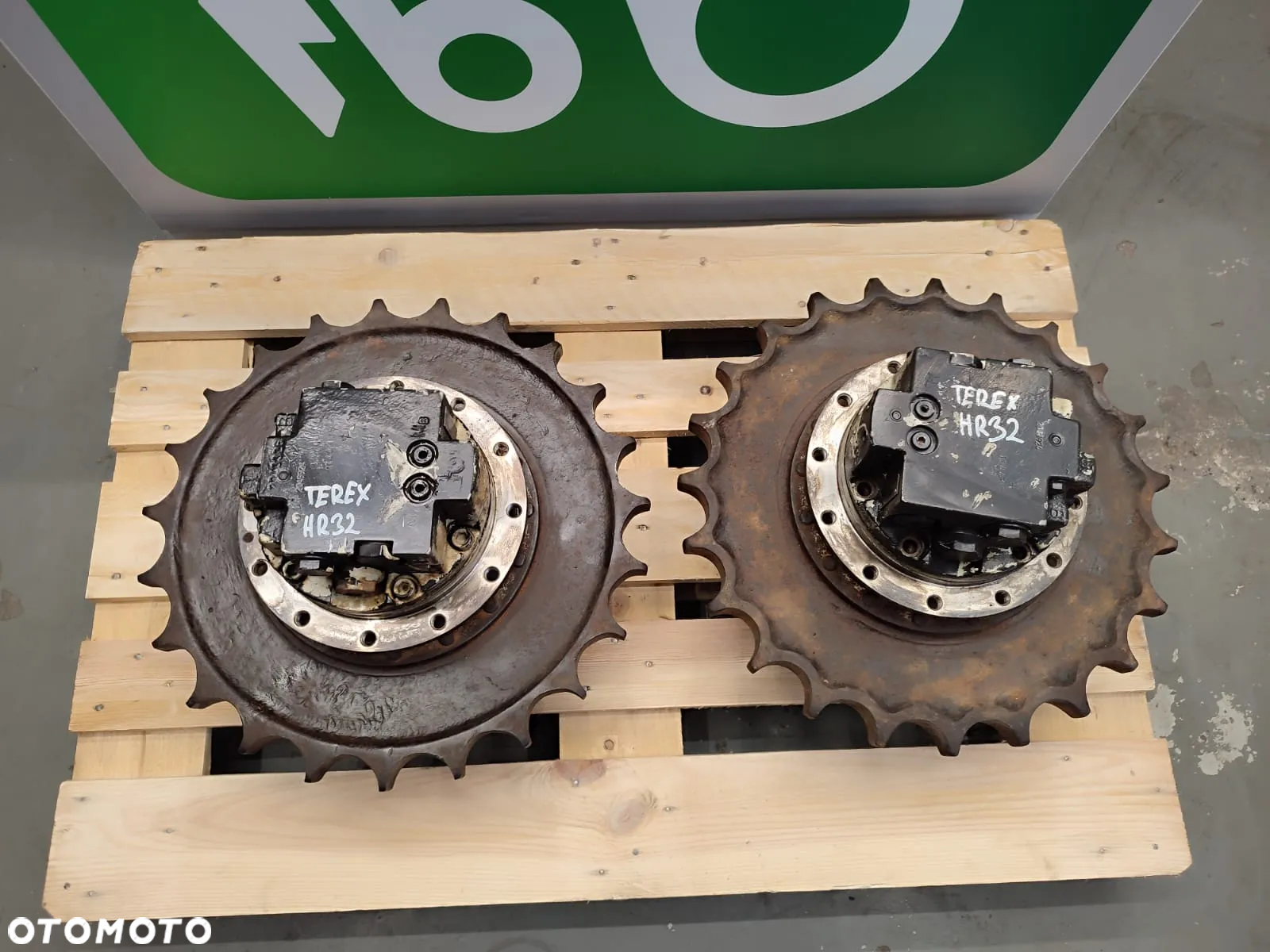 Zwolnica Hydromotor REXROTH GFT9T22039 TEREX HR 32 - 2