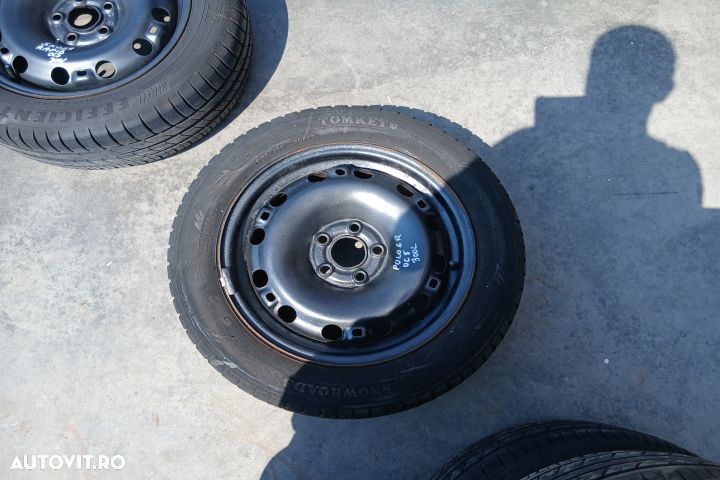 Janta tabla cu anvelopa 15 185/60 R15 6C0601027B 6JX15H2 ET38 185/60 - 1