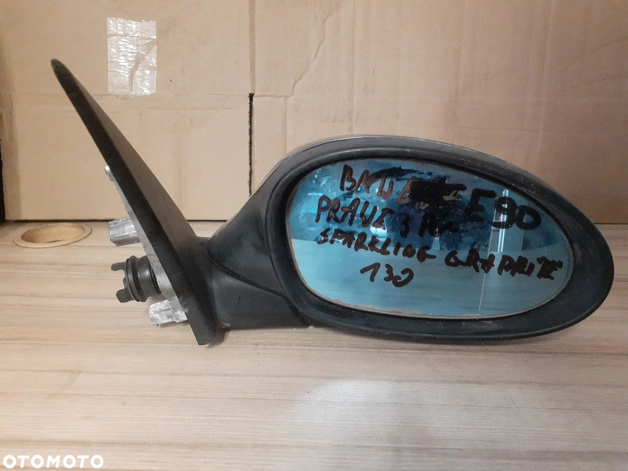 # LUSTERKO PRAWE BMW E90 3PIN SPARKLING GRAPPHITE - 2