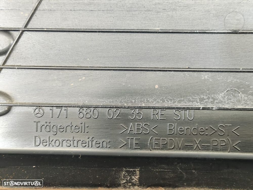 Soleiras Porta Embaladeiras Original Mercedes Benz SLK R171 1716800135 1716800235 - 10