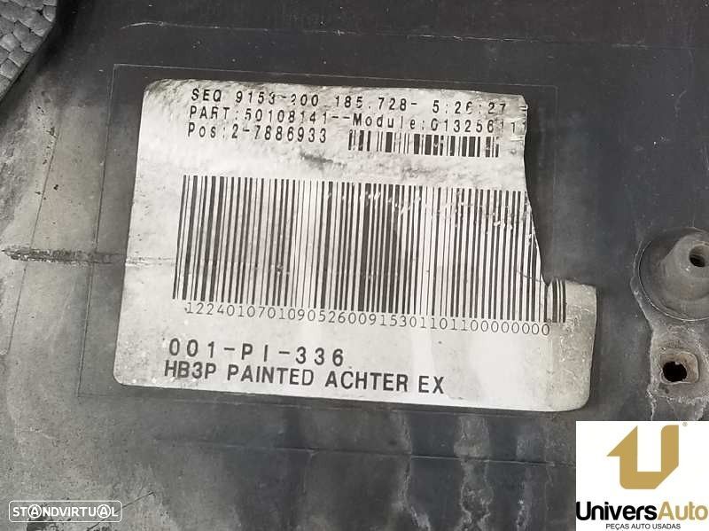 PARA-CHOQUES TRASEIRO OPEL ASTRA H GTC 2007 -13161057 - 3