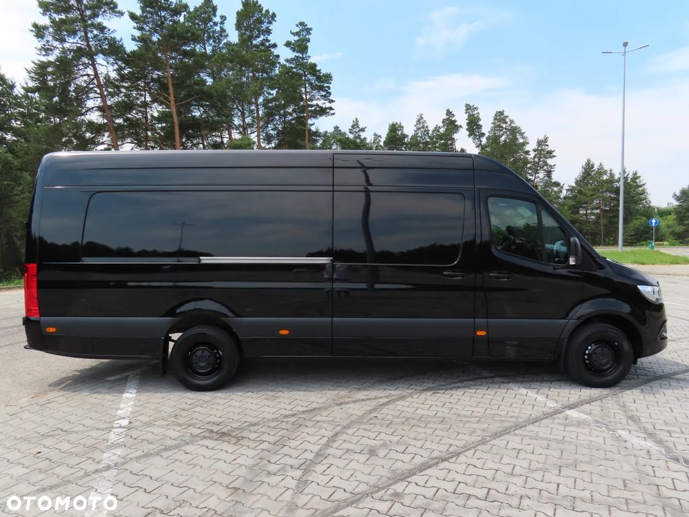 Mercedes-Benz Sprinter 319 CDI 190 KM Ekstra Długi Wysoki Dach LONG MAXI + 4800 mm Furgon Blaszak Rozstaw Osi 4325 mm Ładowność 881 Kg HAK 2800 Kg Stan Jak Nowy GOTOWY I DOSTEPNY POLECAM - 3