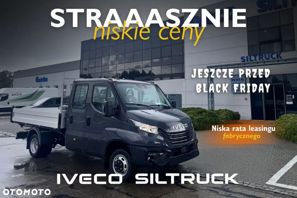 Iveco Daily wywrotka DMC 3500kg - od ręki!! Dostępne również wersje bez drugiego rzędu siedzeń oraz DMC 5000kg - 1