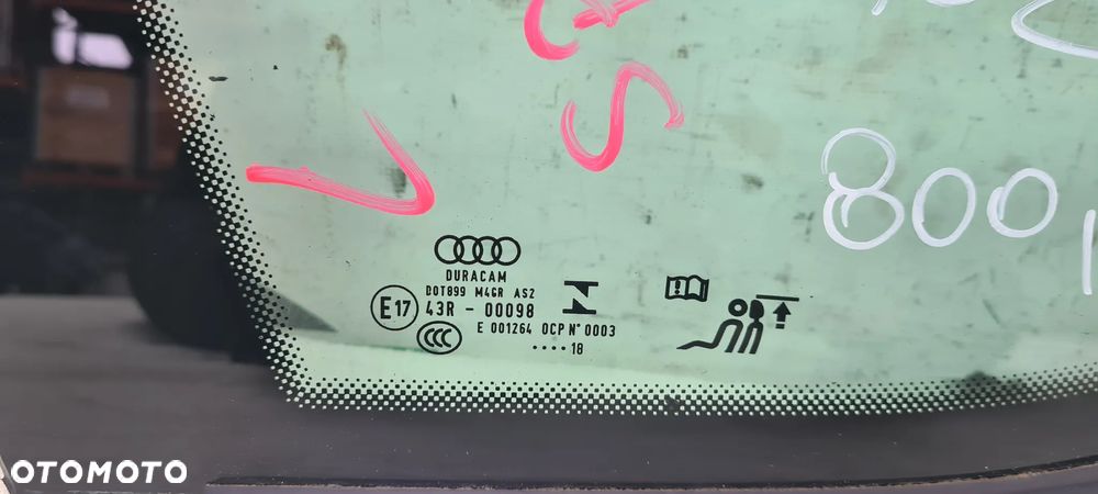 AUDI A5 8W8 SPORTBACK SZYBA SZYBKA KAROSERYJNA  8W8845296F - 7