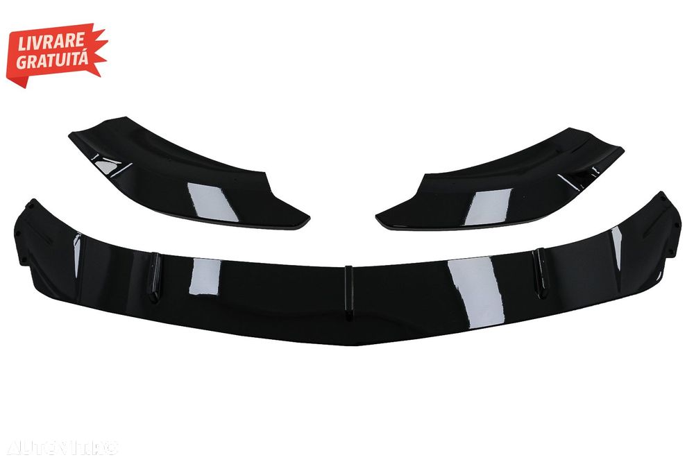 Prelungire Bara Fata Mercedes A-Class W177 V177 Sport-Line / A35 (2018-2022) Negru- livrare gratuita - 10