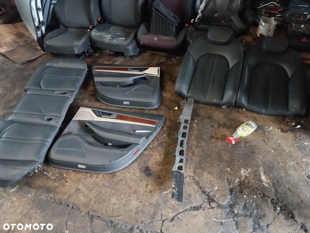 AUDI A8 D4 2012R KOMPLET FOTELI SKÓRY ŁADNE - 6