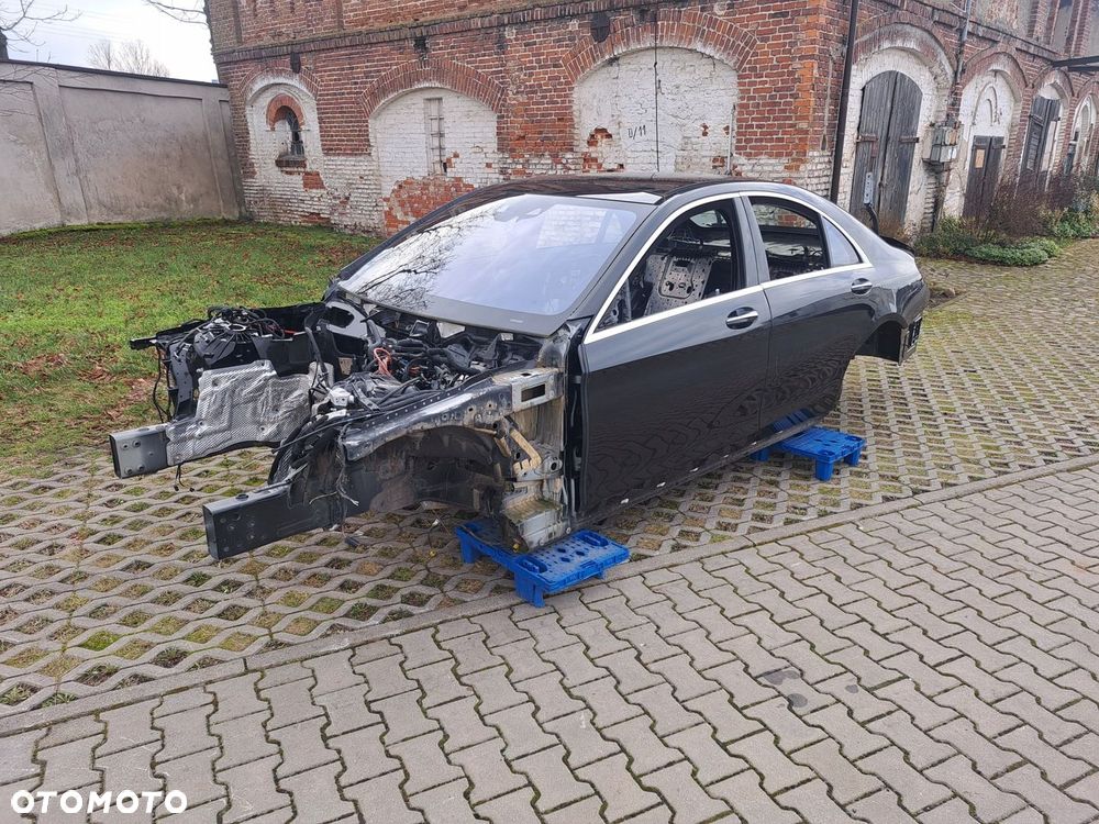 MERCEDES S KLASA W222 S500 KAROSERIA DRZWI ZAWIESZENIE - 4