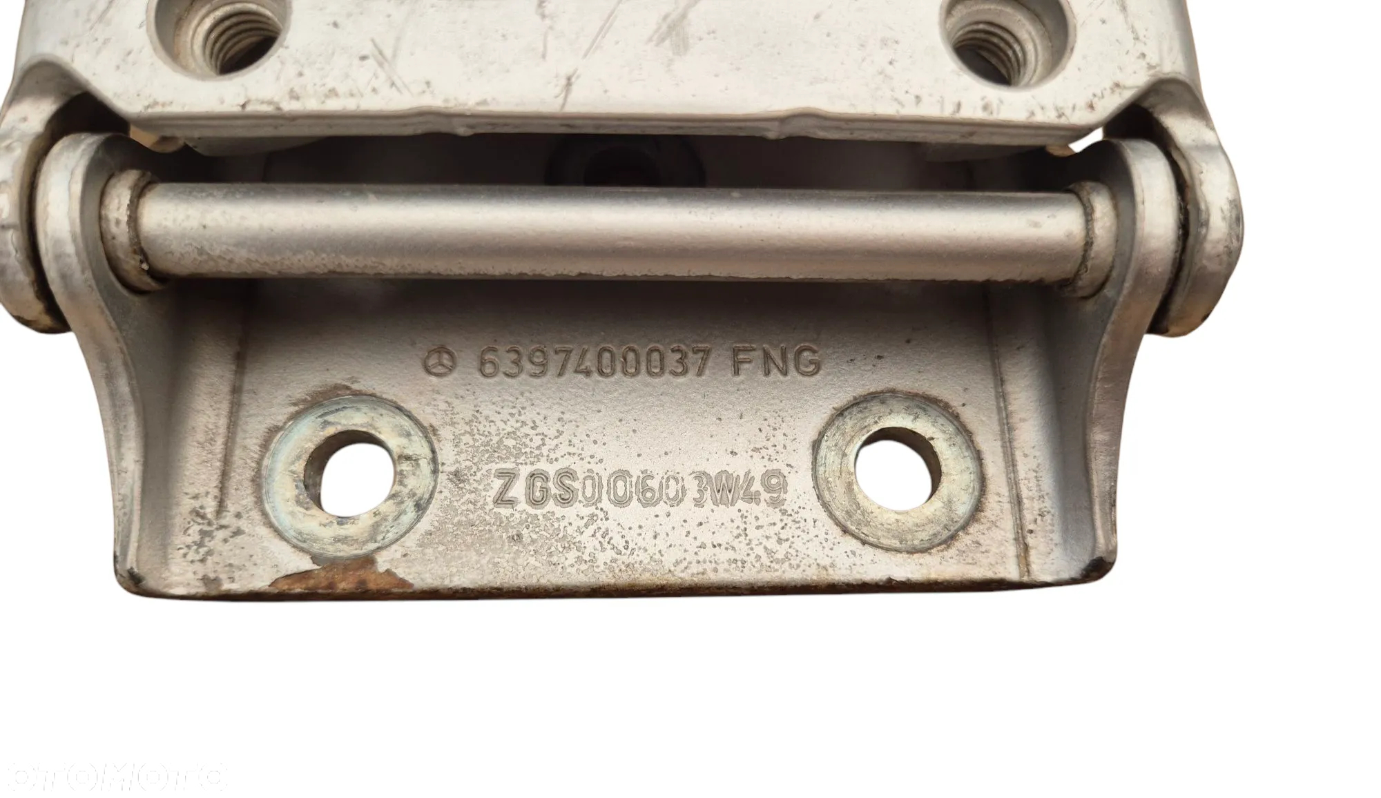 ZAWIAS ZAWIASY KLAPY BAGAŻNIKA LEWY LUB PRAWY MERCEDES VITO W639 VIANO 6397400037 SREBRNY - 10
