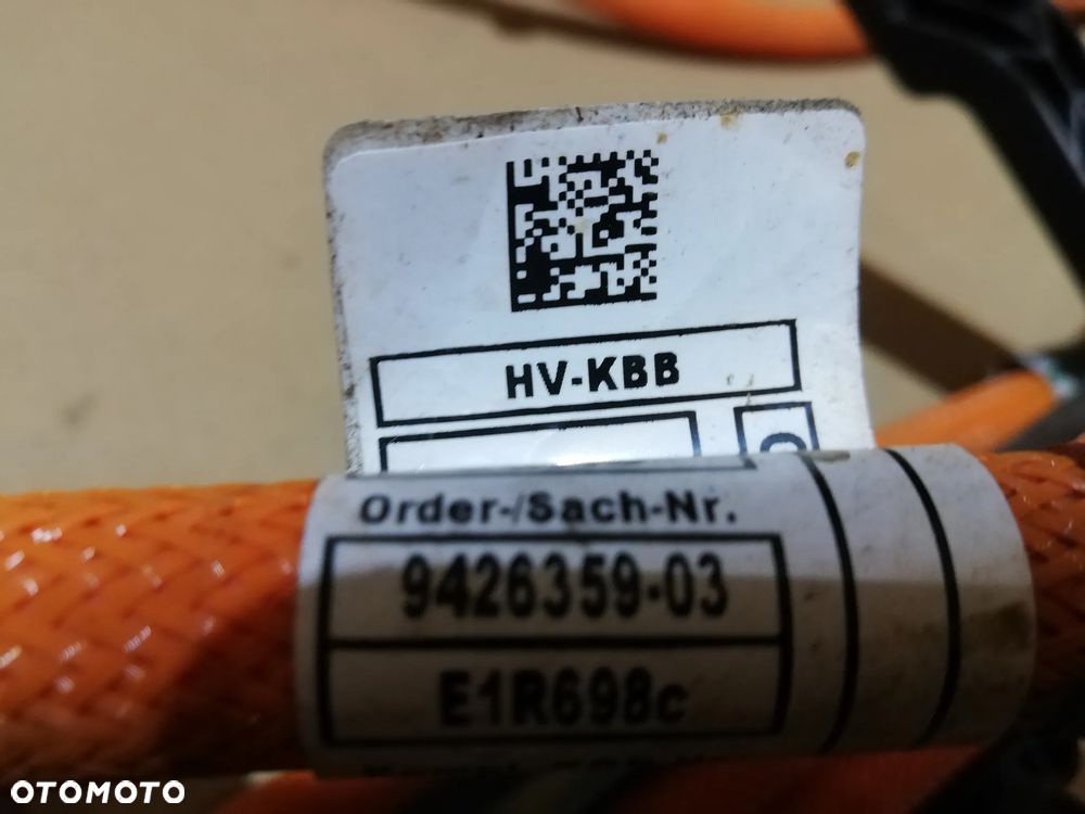 BMW 3 G20 G21 PRZEWODY WYSOKIEGO NAPIĘCIA 9426358 9426353 9426359 9456484 9426357 - 4