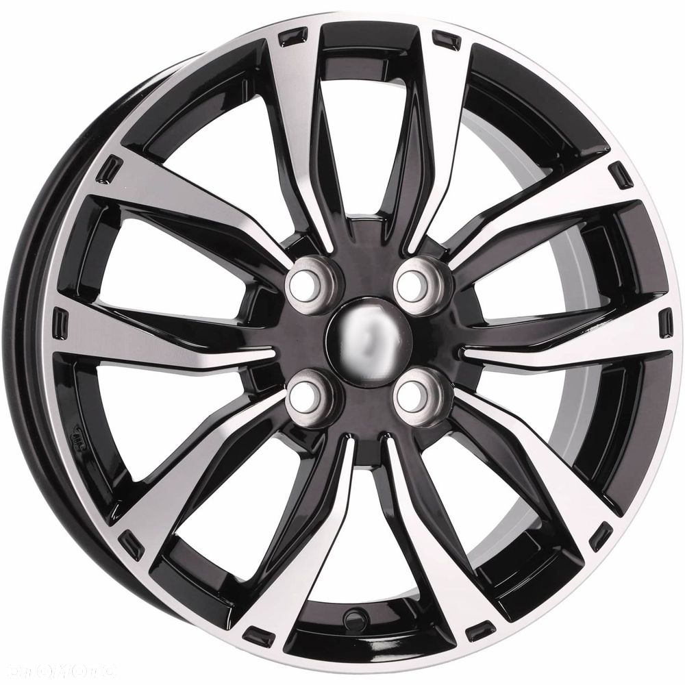 4x Felgi 15 m.in. do DACIA Dokker Jogger Lodgy Logan RENAULT Clio Megane Captur - SW301 - 4
