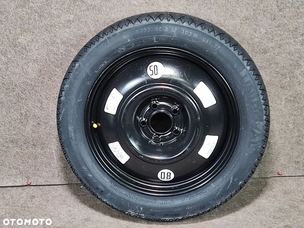 PEUGEOT 508 18-23r Koło Dojazdowe Zapasowe 135/80 R17 - 1
