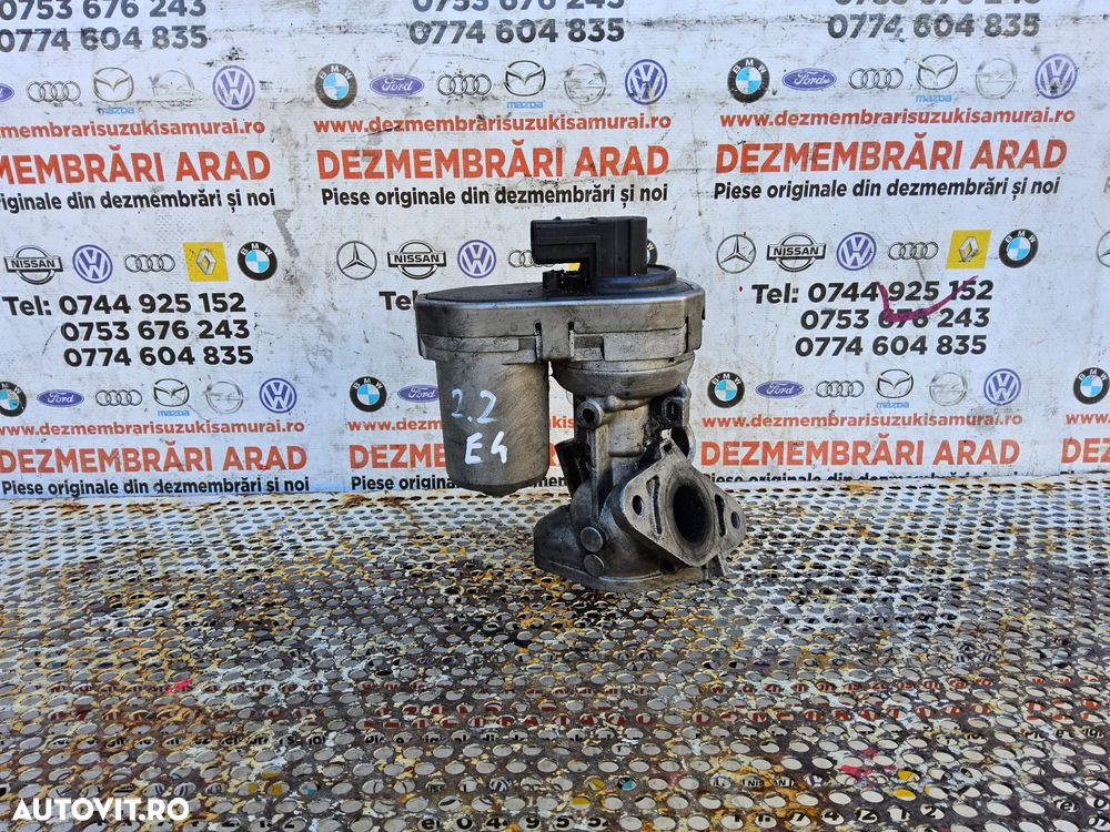 Supapa EGR Citroen Jumper 2.2 euro 4 Peugeot Boxer Fiat Ducato Transit - 1