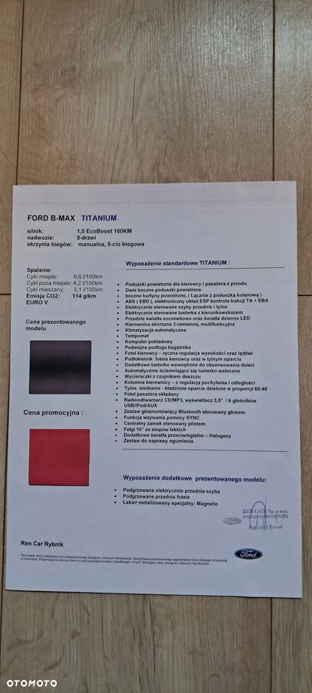 Ford B-MAX 1.0 EcoBoost Titanium - 18