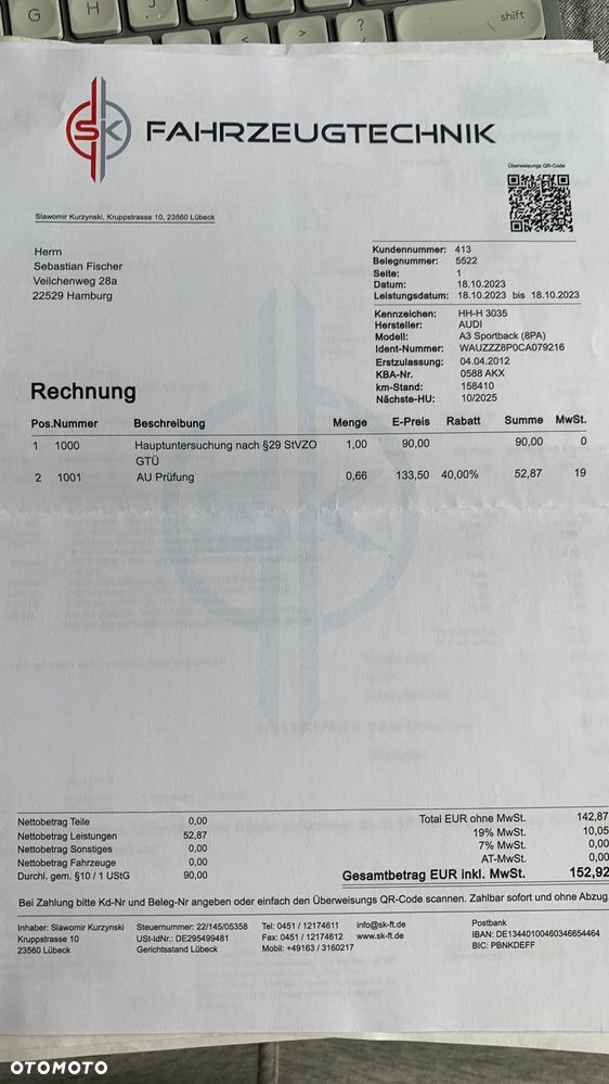 Audi A3 Sportback 1.6 TDI DPF S line Sportpaket - 22