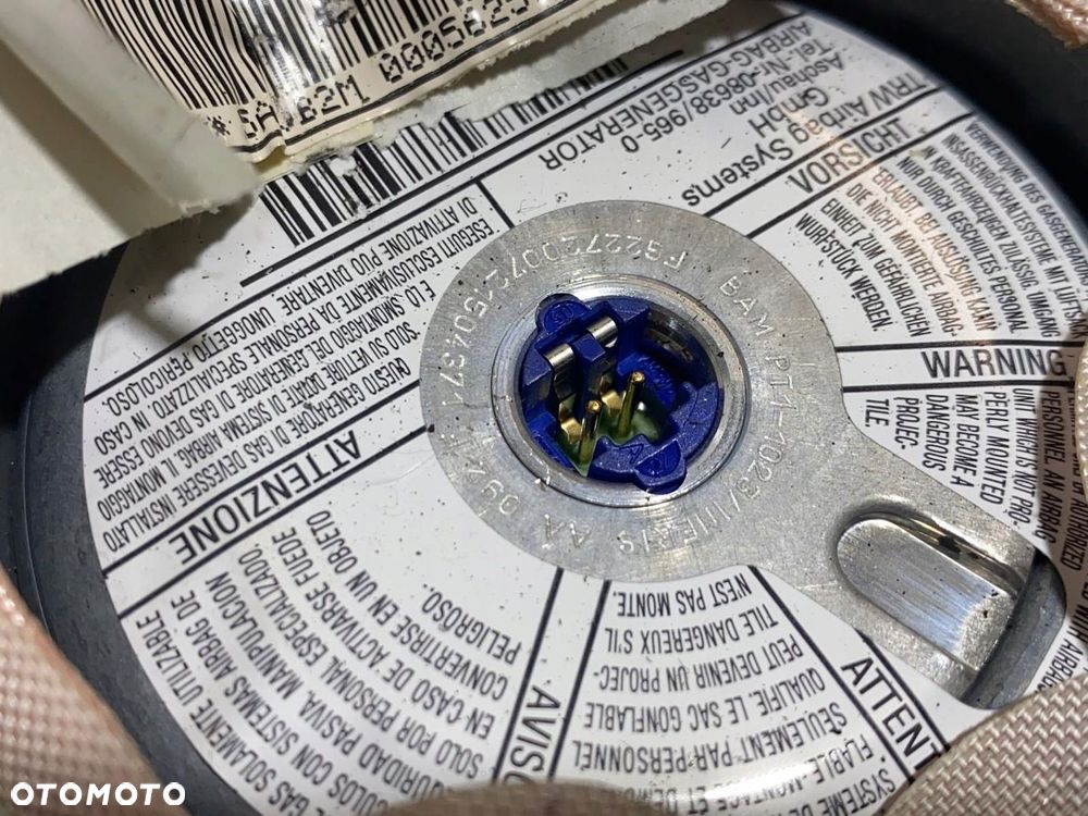 PODUSZKA AIRBAG KIEROWNIC CITROEN JUMPY 2.0 HDI 14001188ZD - 5