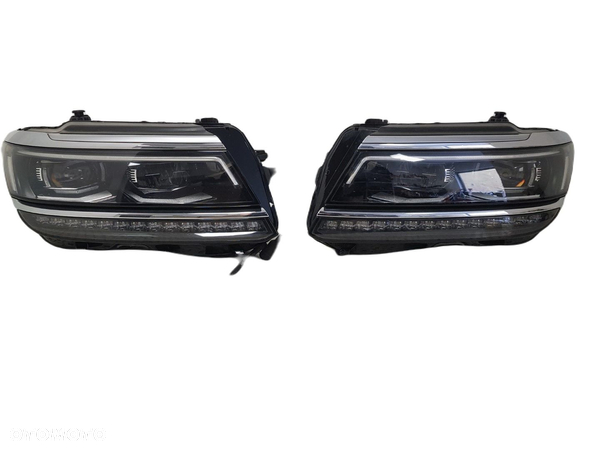 VW TIGUAN 2 II ALLSPACE 15-21 5NN LAMPA LEWA PRAWA LAMPY PRZEDNIA FULL LED 5NN941082C 5NN941081C