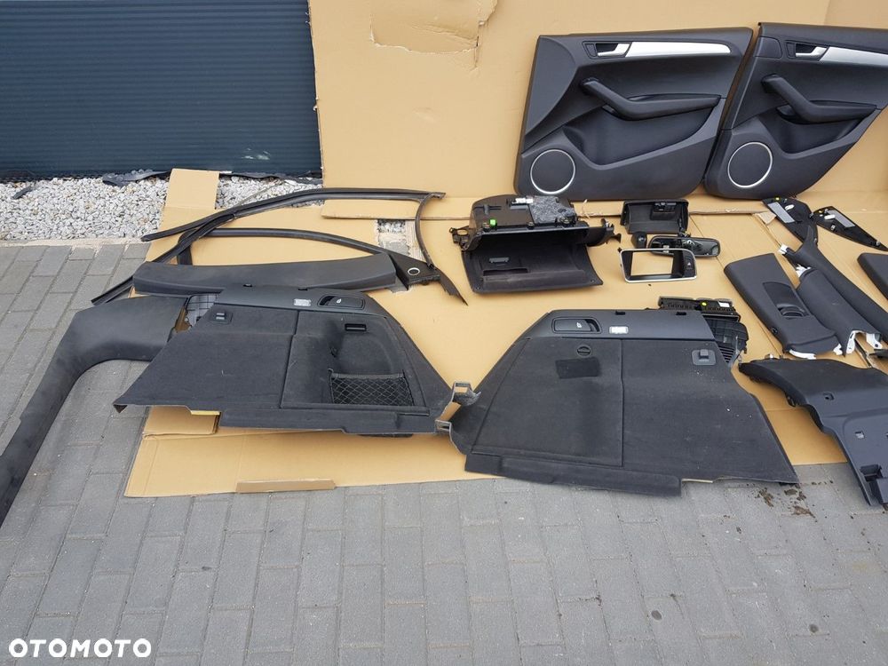 KOMPLETNE WNĘTRZE TAPICERKA PODSUFITKA FOTELE TUNEL AUDI Q5 S-LINE LIFT 8R 12-16 - 3
