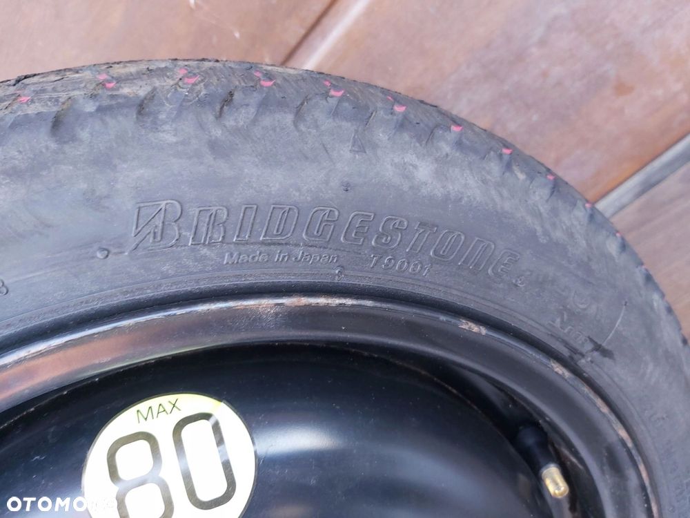 Toyota Yaris I 99 - 05 dojazdówka koło dojazdowe 4x100 14 115/70 D14 - 5