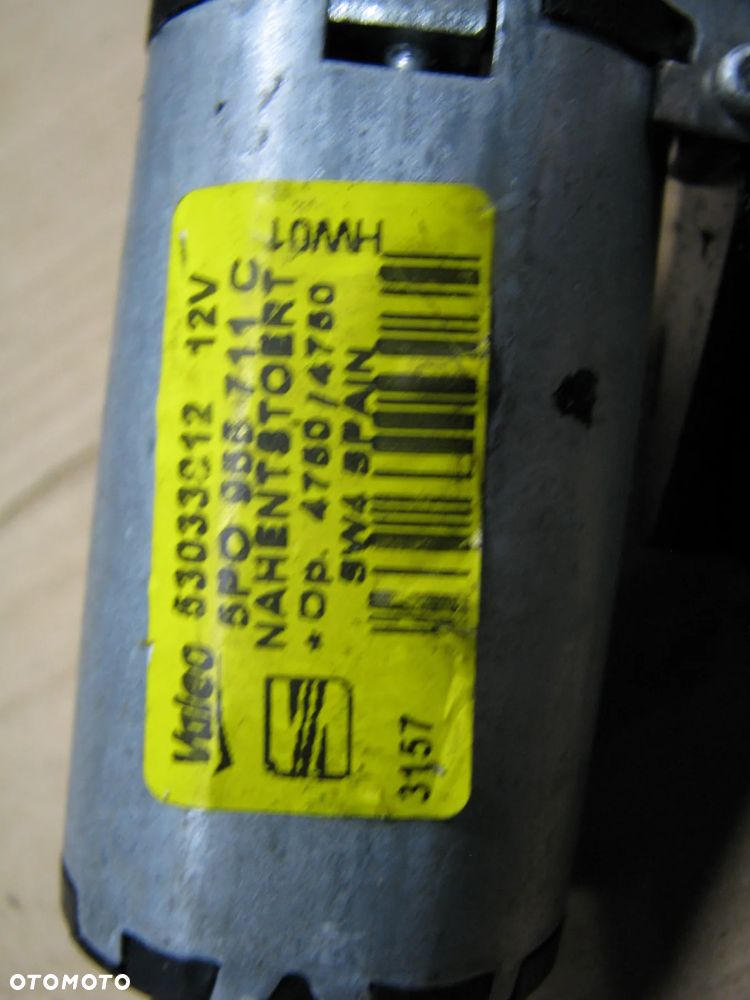 SILNICZEK MECHANIZM WYCIERACZKI TYL SEAT LEON II 5P0955711C - 4