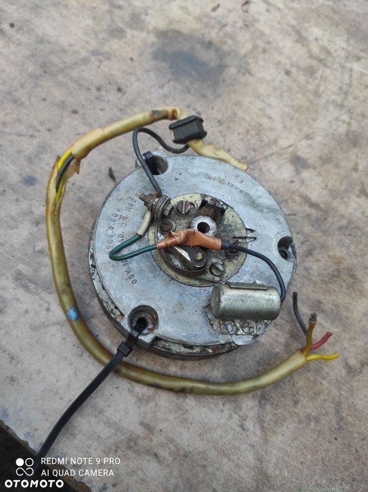 Zapłon iskrownik prądnica stojan wirnik 6V WSK 175 shl 15.156tp - 6