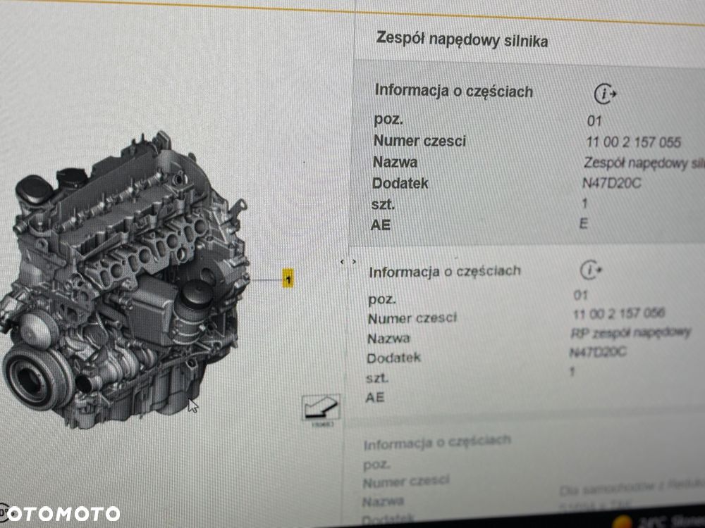 Silnik kompletny BMW e90 e60 e91 N47D20A n47d20 n47d20c n47d20u0 N47 eu5 euro5 film video 143 konie - 15