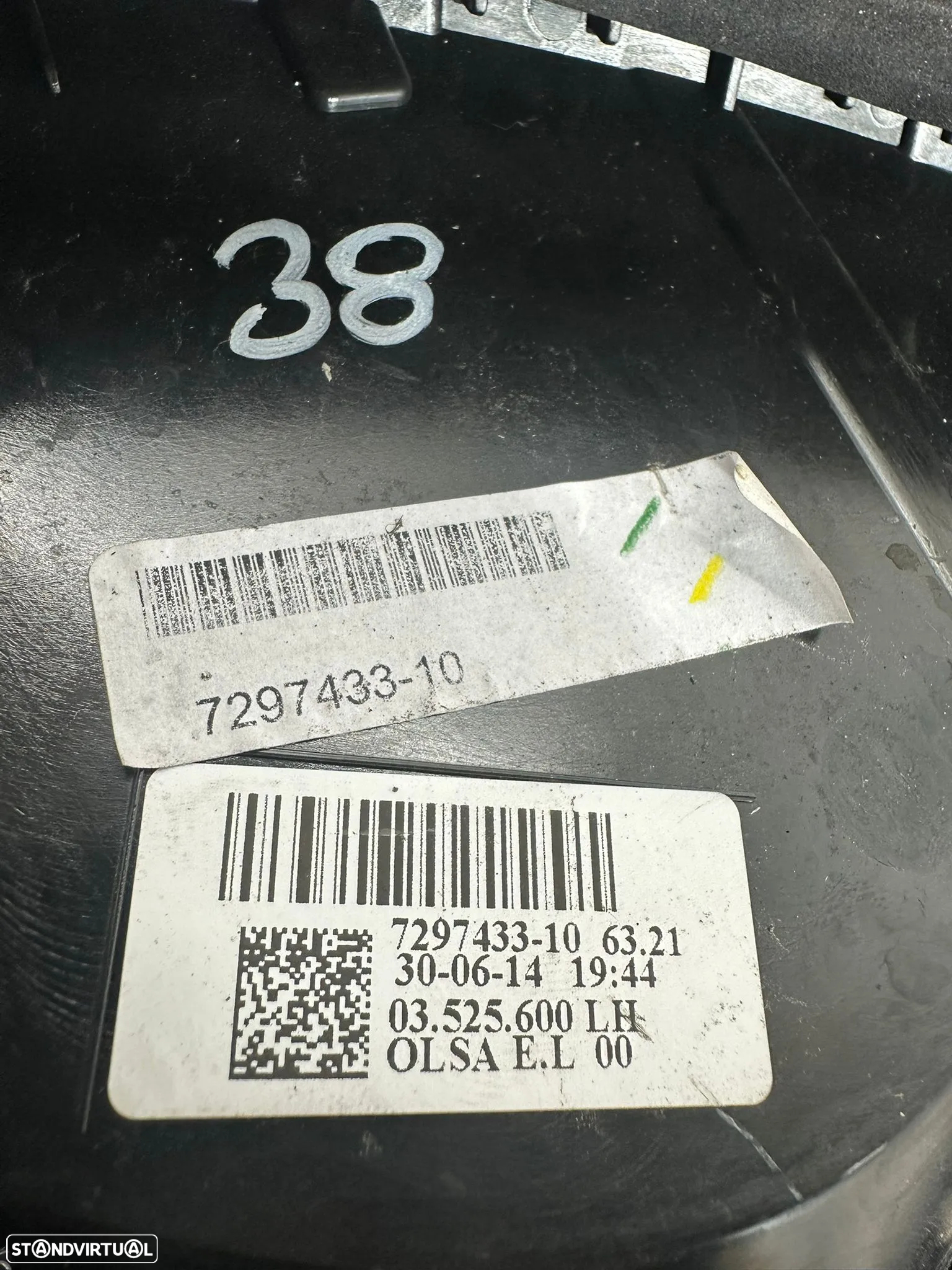 .Farolins Tras Traseiros Originais Esquerdo Mini F56 Cooper One D S F55 5 Portas F57 Cabrio 2013 - 2019 - 5