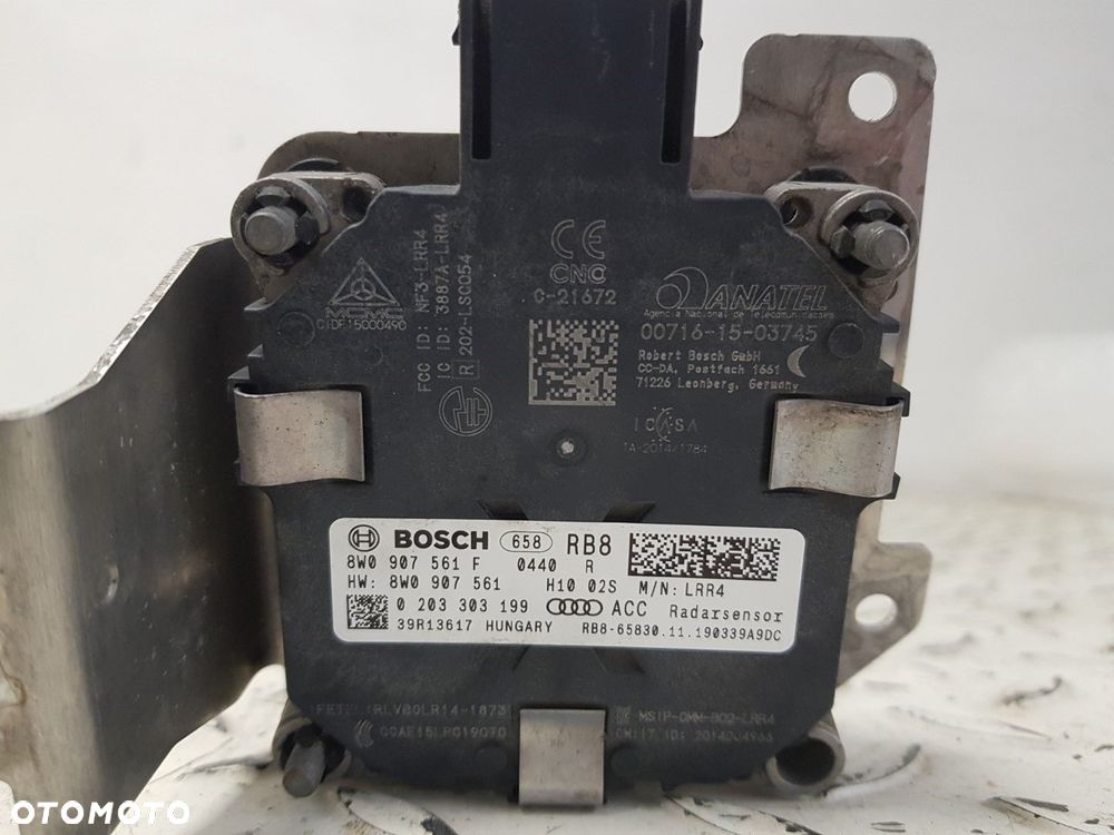 RADAR DISTRONIC MOCOWANIE AUDI Q5 2 II A4 A5 B9 8W F5 17-24 8W0907561F 8W0907561 8W0907574 - 5