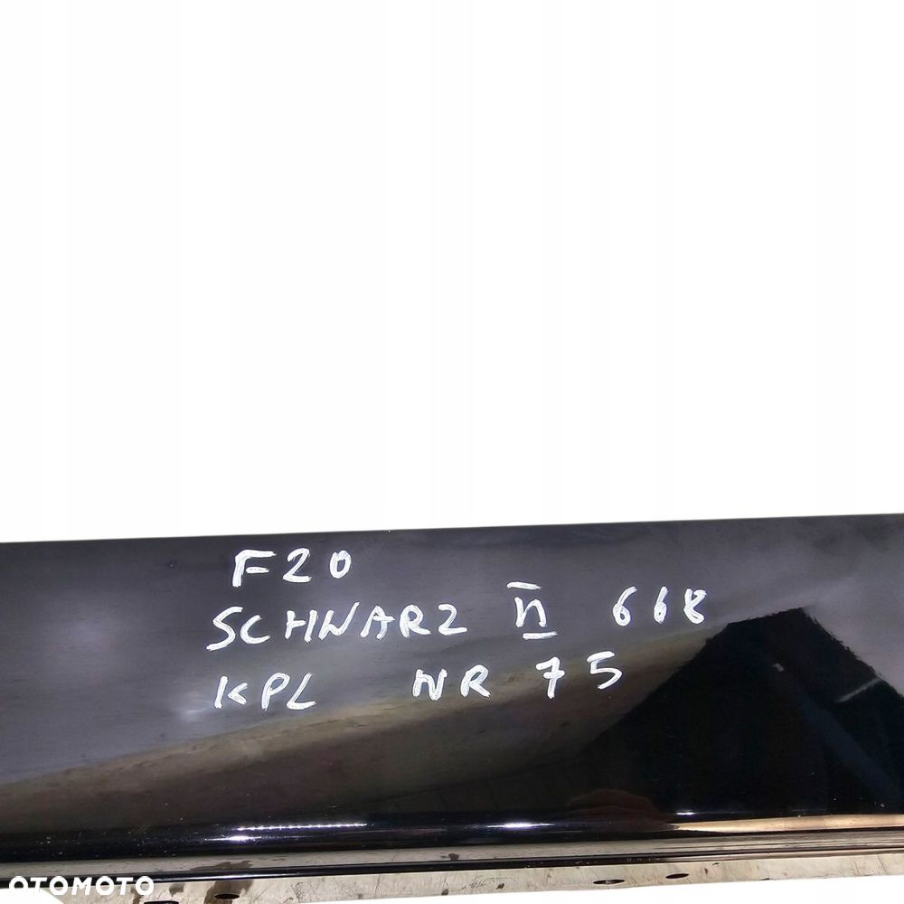 Bmw F20 Listwa Progowa Próg Progi Lewa +Prawa Schwarz Ii 668 Kpl Nr 75 - 16