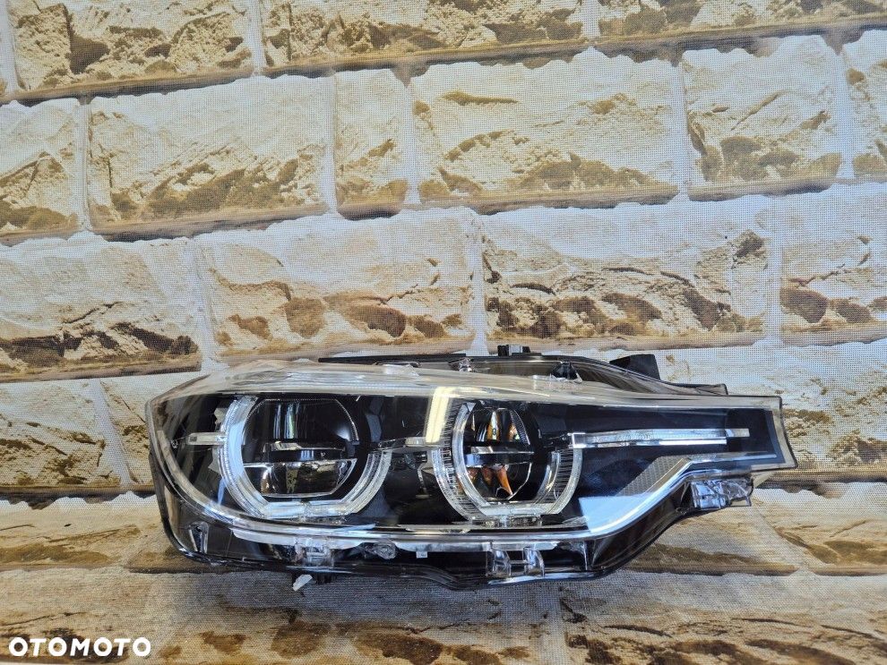 Reflektor Przód strona prawa BMW 3 F30 F35 F31 full led adaptive lci - 15