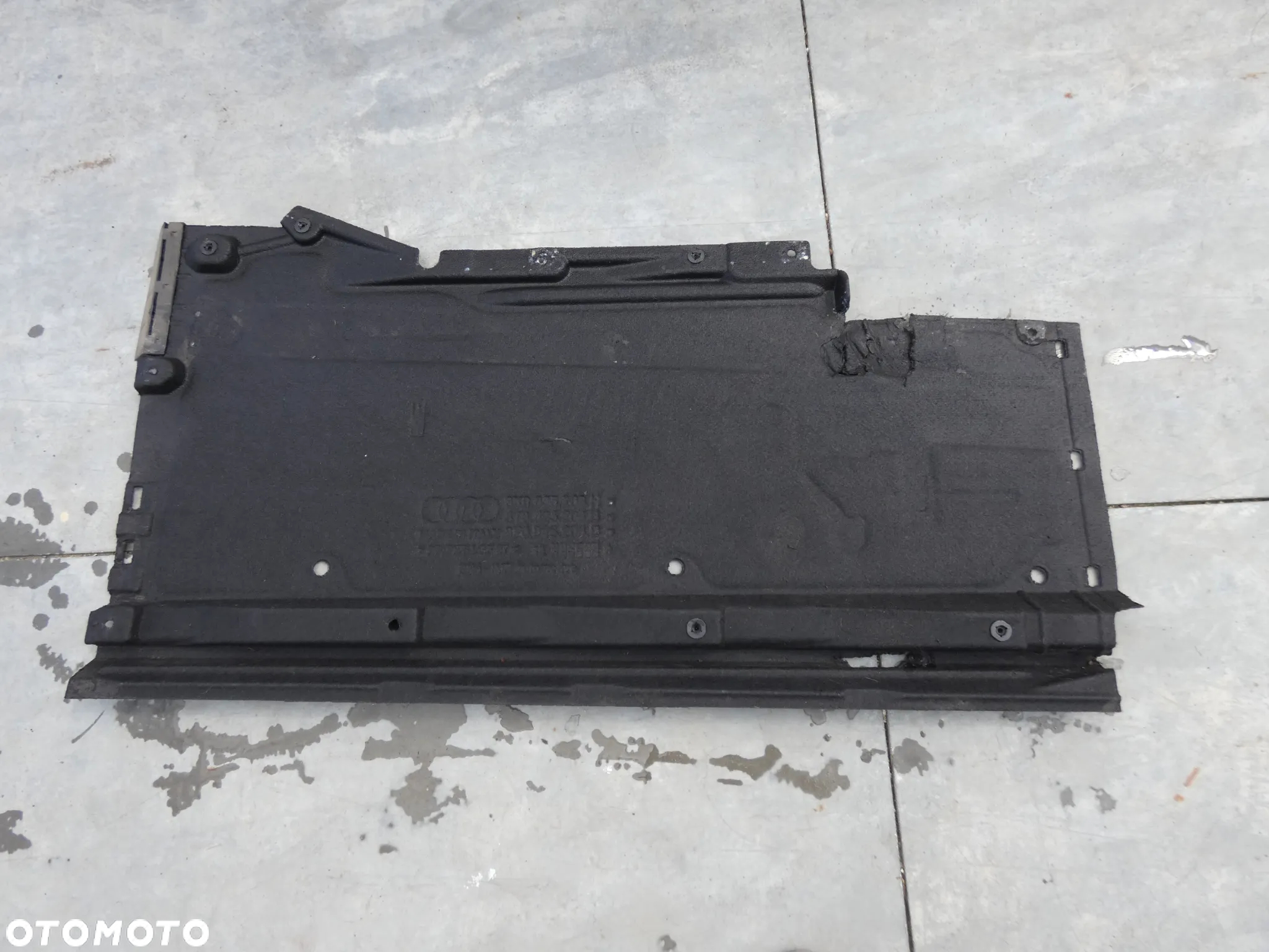 AUDI A4 B8 LIFT OSŁONA PODWOZIA PŁYTA PODŁOGI PRAWA DOLNA 8K0825208H D94 - 7