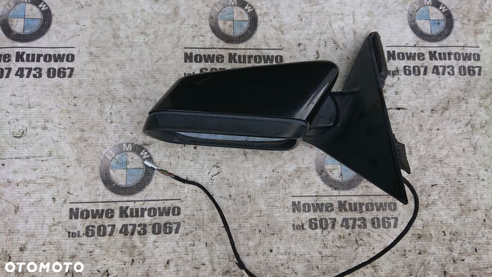 BMW E46 Sedan Kombi Lusterko Lewe Cosmosschwarz 5 pinów Europa - 3