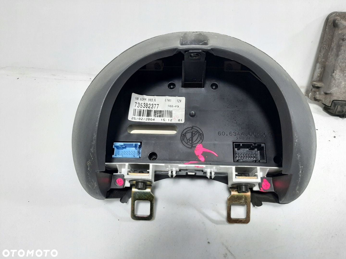 FIAT SEICENTO 1.1 8V 04R ZESTAW STARTOWY STEROWNIK SILNIKA 55187372 - 15