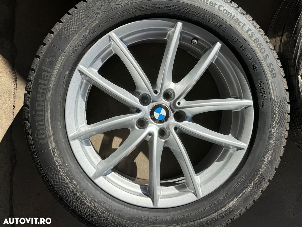 Vând jante originale BMW G01 X3 pe 18” cu anvelope de iarnă ca noi - 5