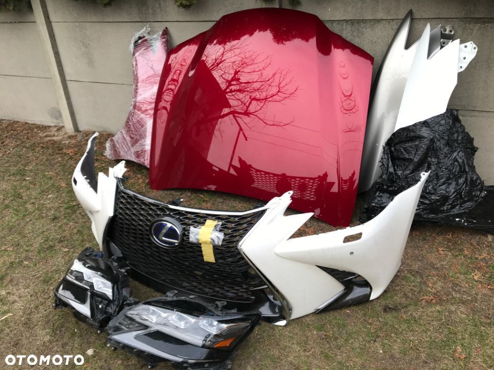 Lexus GS IV 300 450 17 20  maska zderzak lampy full led przod chlodnice - 1