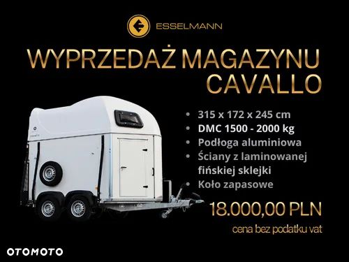 Esselmann CAVALLO duo bez siodlarni