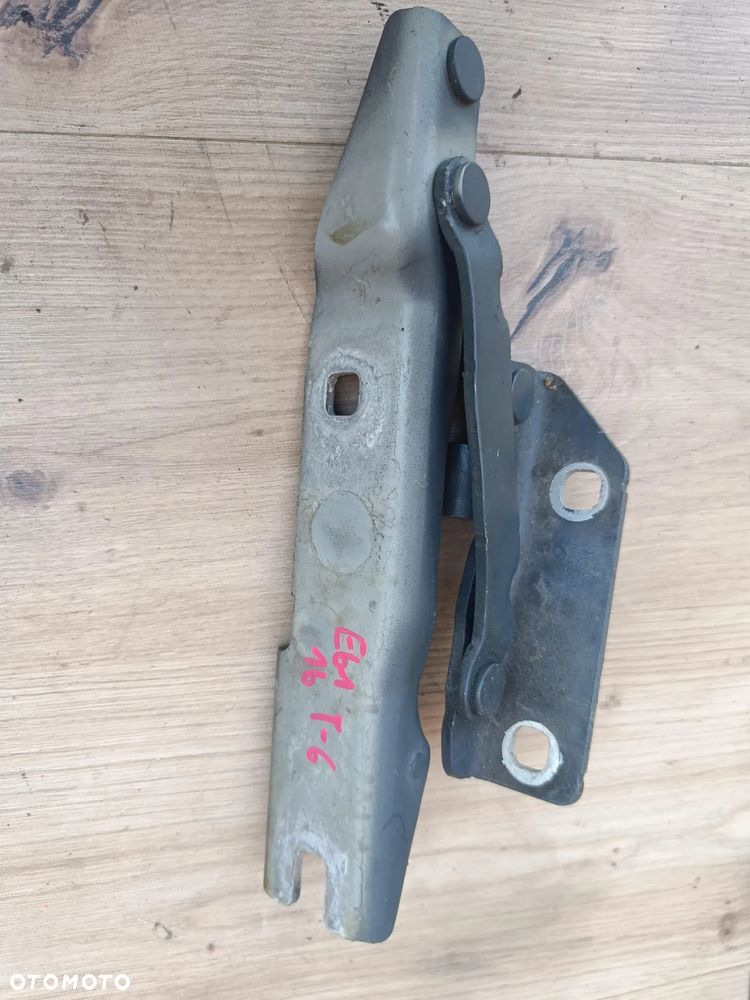 BMW E60 E61 ZAWIAS ZAWIASY MASKI LEWY PRAWY KOMPLET TITANGRAU - 5