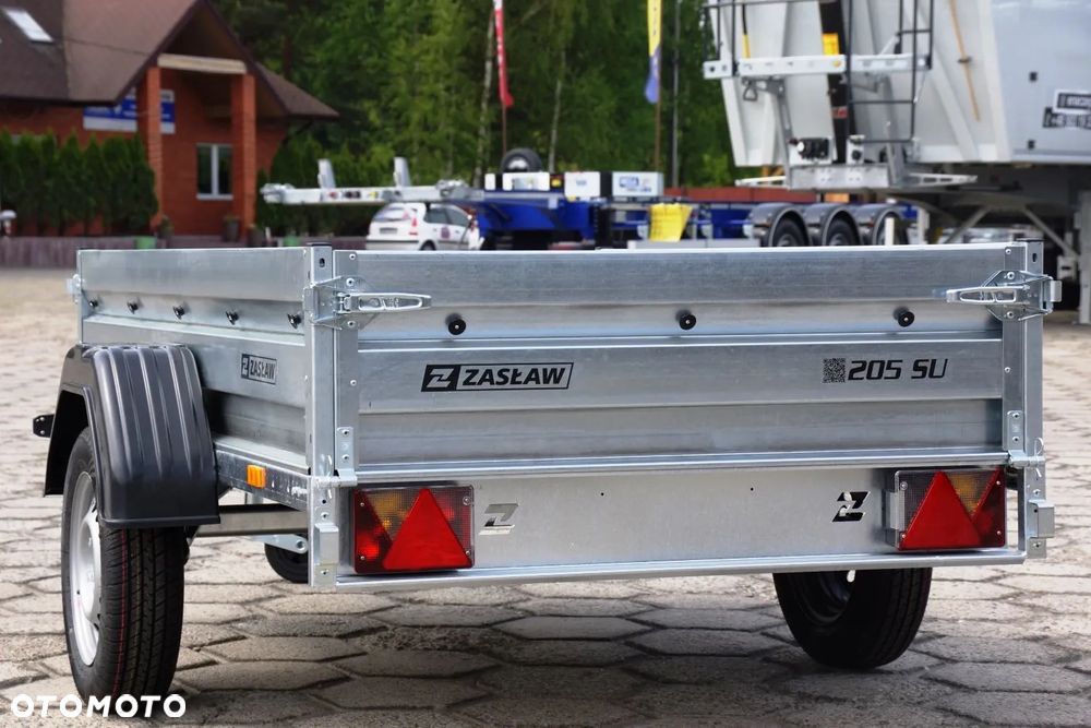 Zaslaw 1 oś, przyczepa samochodowa Ład 600 KG ! - 37