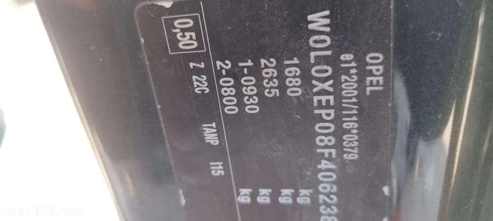 Opel Corsa E 3d Z22C klapa zderzak belka - 2