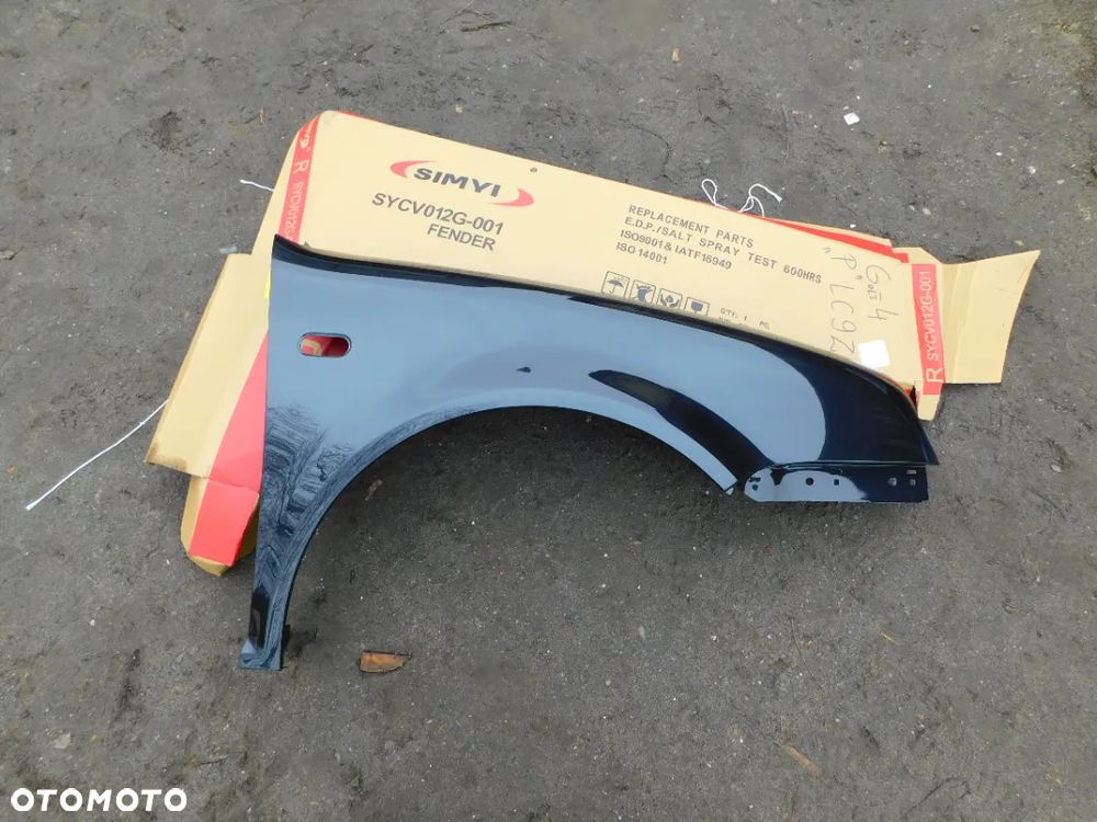 vw volkswagen golf IV błotnik prawy kolor LC9Z WYSYŁKA - 1