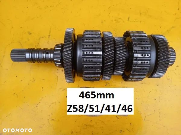 Kosz skrzyni wałek tryb 58/51/41/46 Case MX100C - 1