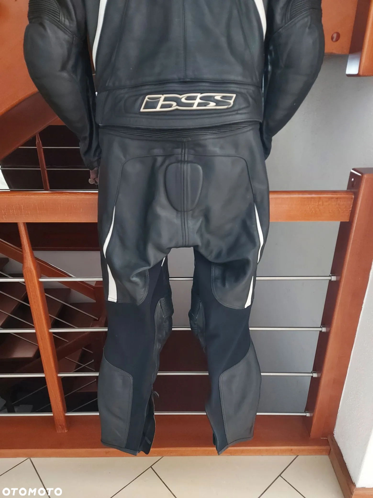 KOMBINEZON MOTOCYKLOWY IXS SKÓRA DWUCZĘŚCIOWY r1 cbr gsxr yzf gsx zxr zx6 zx10 cbf fz - 11