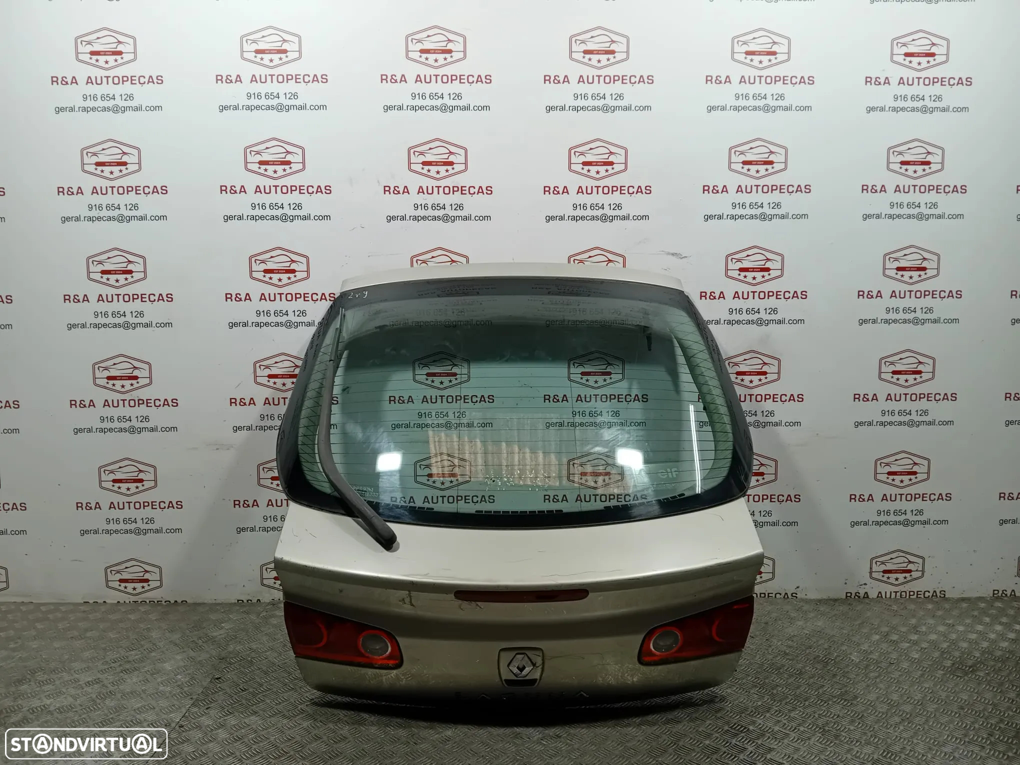 Tampa Porta Mala Renault Laguna II 2 Original - 2