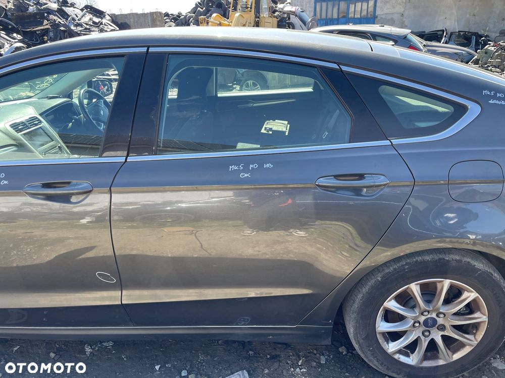 DRZWI LEWY TYŁ FORD MONDEO MK5 HB KOLOR ND MAGNETIC GREY - 1