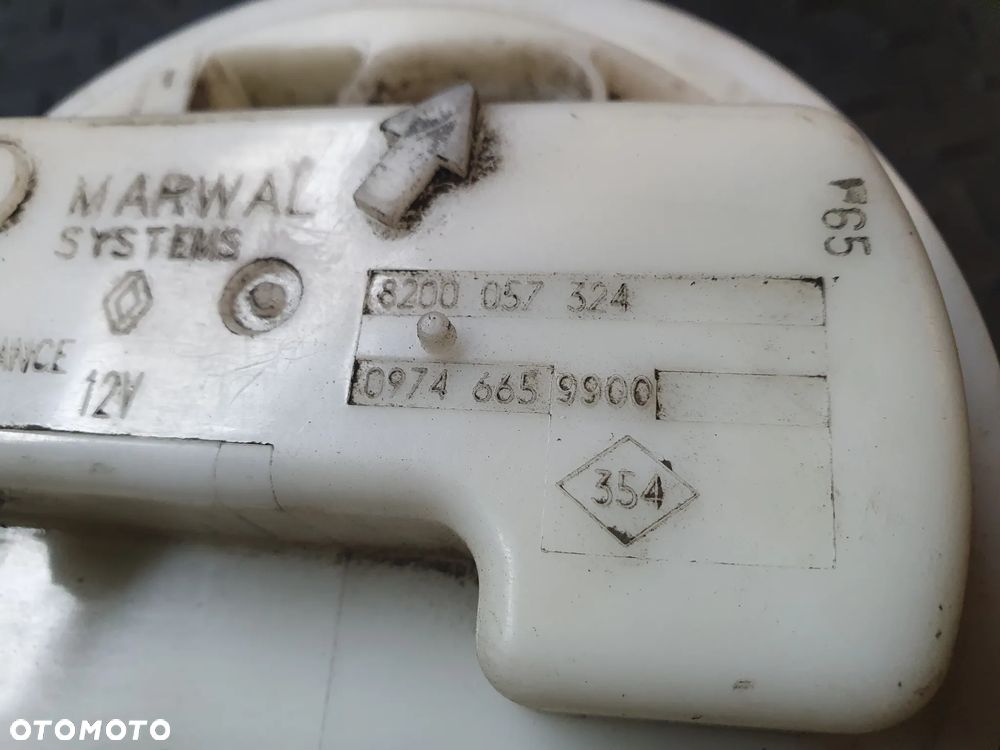 POMPA POMPKA PALIWA 8200057324 RENAULT CLIO II 1.2 1.4 1.6 16V - 3