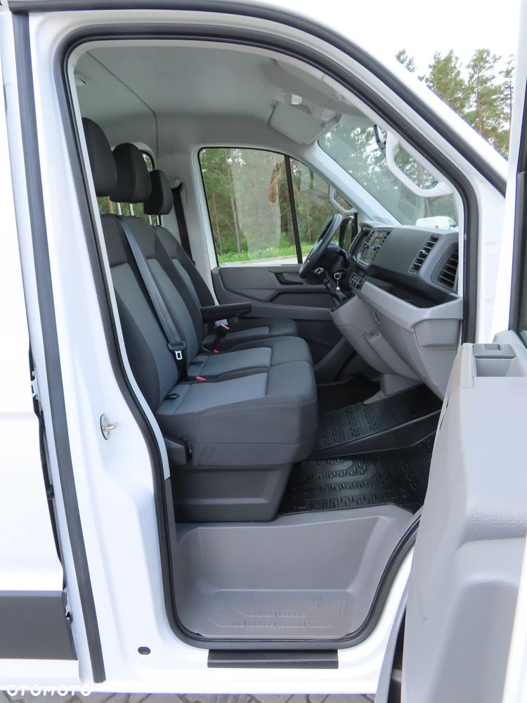 Volkswagen Crafter 35 TDI 2.0 140 KM Doka Brygadowy DUBEL MIXTO 7-Mio.Os + 1153 Kg Ład. Skrzynia Otwarta 3513 mm Długa Rozstaw Osi 4490 mm L4 HAK 3000 Kg Udźwig Stan Wizualny I Techniczny JAK NOWY Gotowy Dostępny OKAZJA POLECAM - 28