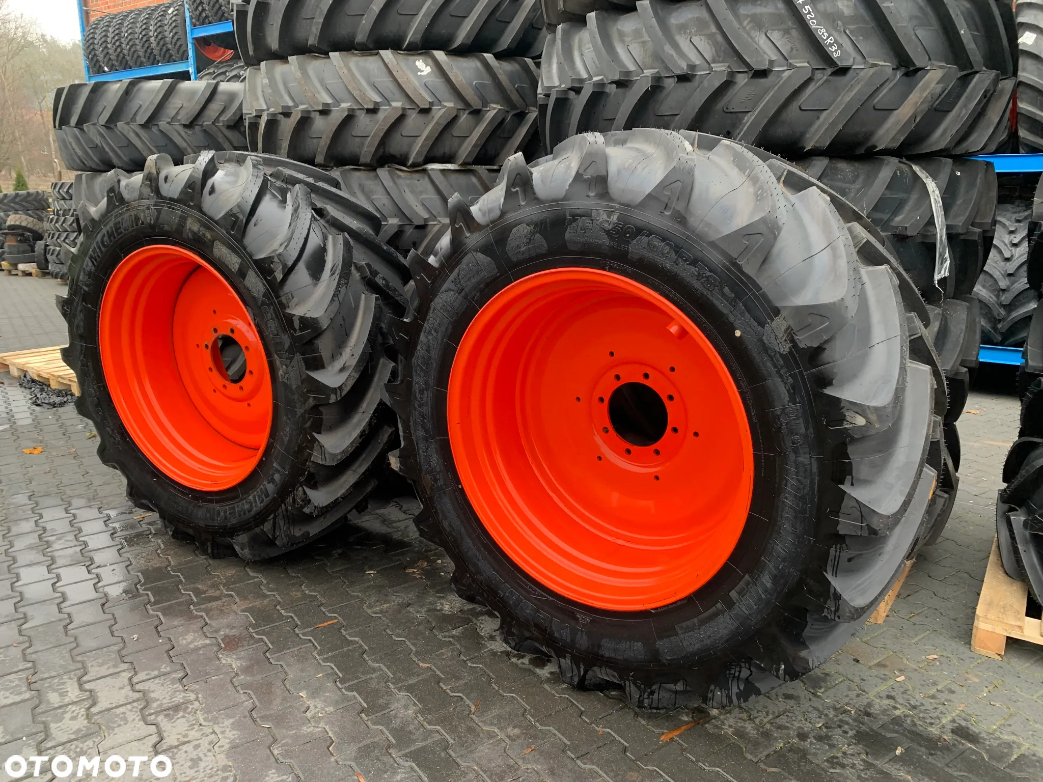 FV 23% Nowa Opona 650-60-38 MICHELIN Xeobib Opona + Felga Kubota Koła - 6