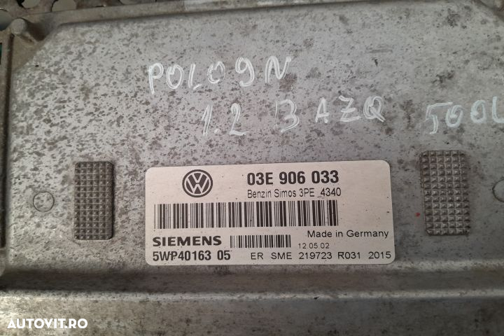 KIT PORNIRE 1.2 BENZINA 03E906033/6Q0920800P/4B0905851C MX1253 Volksw - 3
